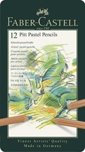 Low Cost Pack of 12 Faber Castell Pitt Pastel Pencil Set Thick lead - £57.28 GBP