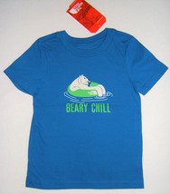 The North Face Toddler Boys T-Shirt SS Graphic Tee Blue Size 4T - $9.99