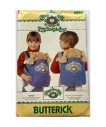 Butterick 6662 Vintage Cabbage Patch Kids Doll Carrying Case Sewing Pattern - $140.36 MXN