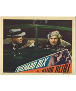 BLIND ALIBI (1938) RKO Crime Richard Dix &amp; Whitney Bourne in Vintage Con... - $75.00