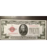 Fantasy Reproduction 1928 $20 Bill United States Note Jackson Banknote - £3.18 GBP