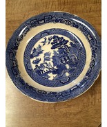 Vintage Blue Willow England China 8&quot; Bowl -Display Only - £4.69 GBP