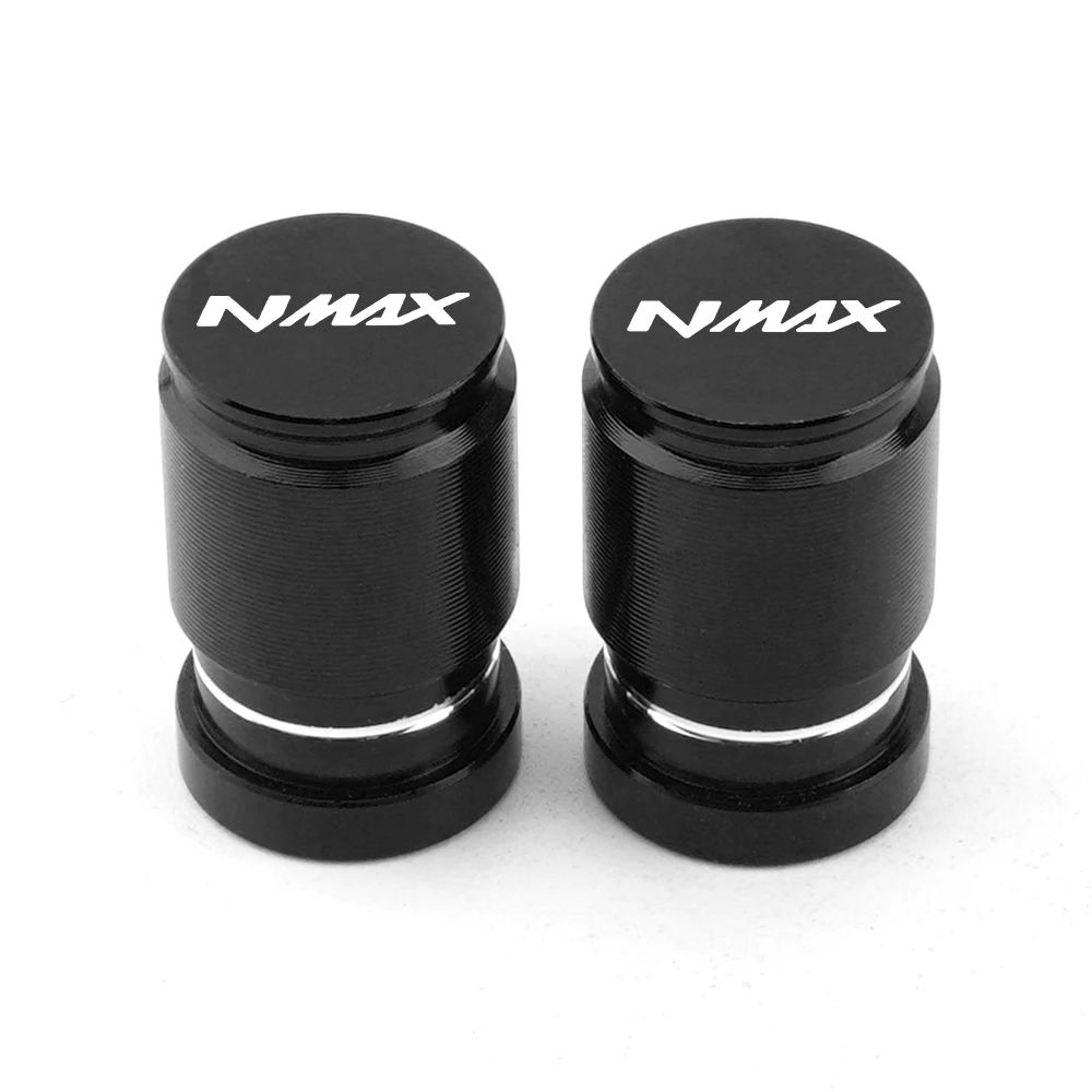 Logo   NMAX N MAX 125 155 Nmax125 Nmax155 Wheel Tire Valve Caps Airtight Cover C - £106.63 GBP