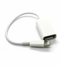For Apple iPhone 12 Pro Max 11 iPad iPod Camera USB Female OTG Adapter Cable - £9.55 GBP