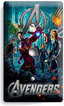 Avengers Captain America Thor Hulk Hawkeye Light Dimmer Cable Wall Plate Cover - £8.15 GBP