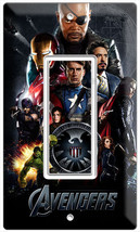 Avengers Ironman Thor Super Power Hulk Single Gfci Light Switch Wall Plate Cover - £15.14 GBP
