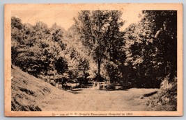 Ulysses S. Grant 1863 Emergency Hospital Vicksburg MS Albertype Postcard... - $20.74