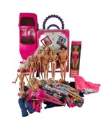  Huge Lot Vintage Barbie, Ken, Clothes, Cars and Accessories 1970s 1990s... - £43.26 GBP