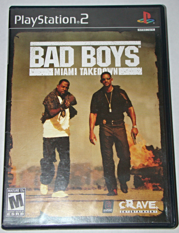 Primary image for Playstation 2 - BAD BOYS - MIAMI TAKEDOWN (Complete with Manual)