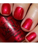 OPI Nail Lacquer Polish NL R53 An Affair In Red Square RARE Discontinued... - $39.59