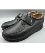 Cobbie Cuddlers Women’s Comfort Shoes Sz 8.5 W Black Leather Memo Tech W... - $406.24 MXN