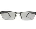 Alberto Romani Gafas de Sol Monturas AR 3007 GR Negro Gris Rectangular 5... - $55.57