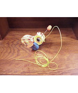 Vintage Queen Buzzy Bee Pull Toy, no. 444, made by Fisher Price - £6.22 GBP