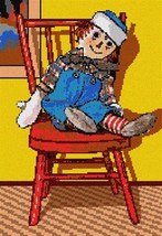 Pepita Raggedy Andy Needlepoint Canvas - $32.00+