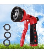BEST Premium Durable Garden Hose Nozzle  Hand Sprayer Heavy Duty 8 Adjus... - £86.37 GBP