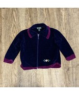 The Children&#39;s Place Cute Infant Zip Up Sweater ~ Sz 24 Mos ~ Blue ~ Lon... - £10.61 GBP