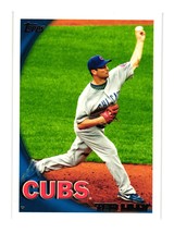 2010 Topps #14 Ted Lilly Chicago Cubs - $2.00
