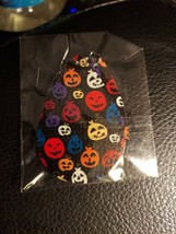 Halloween pumpkin earrings - £4.32 GBP