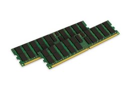 Kingston Technology 8GB Kit (2 x 4GB) 400MHz DDR2 240-pin DIMM Dual Rank for sel - $29.21