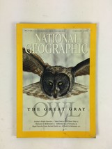 February 2005 National Geographic Magazine The Great Gray OWL California Sea - £10.15 GBP