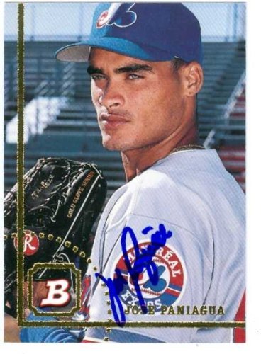 Jose Paniagua autographed Baseball Card (Montreal Expos) 1994 Bowman #32 - $13.00