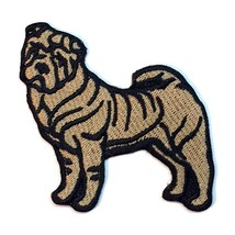 Shar Pei Dog Patch Iron on No Name - $6.50