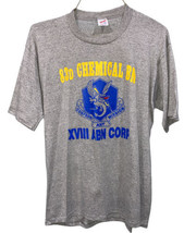 Vintage 83rd Chemical Battalion Short Sleeve T-Shirt Tee Size XL USA Mil... - £14.90 GBP
