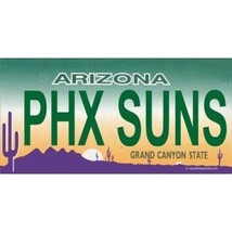 Phoenix Suns Arizona Logo Nba Basketball State License Plate Made In Usa - £22.41 GBP