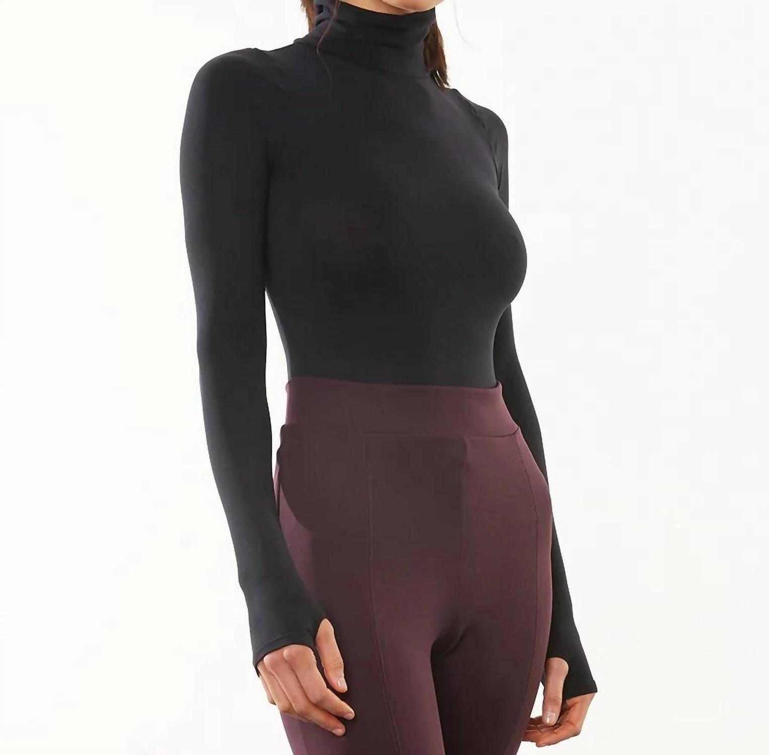 Commando ballet long sleeve turtleneck bodysuit size One Size - $75.24
