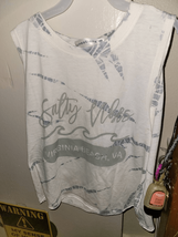 Salty vibes beach crop top - $14.03