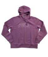 Fila Women Fleece Logo Hoodie Pink XL - £13.48 GBP