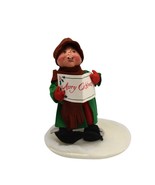 Annalee Singing Caroler Doll Figurine 1992 Christmas 7&quot; - $21.99