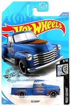 Hot Wheels - &#39;52 Chevy: Rod Squad #3/10 - #201/250 (2020) *Blue Edition* - £2.38 GBP
