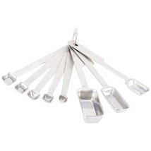 Norpro 8-Piece Stainless Steel Measuring Spoon Set, One Size, Metallic - £30.83 GBP