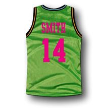 Smith #14 Bel-Air Academy Basketball Jersey Green Any Size image 2