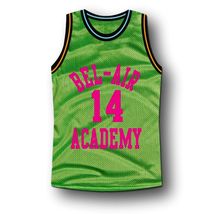 Smith #14 Bel-Air Academy Basketball Jersey Green Any Size image 4