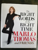 The Right Words At The Right Time by Marlo Thomas &amp; Friends (2002, HC) - £3.73 GBP