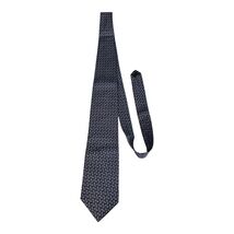 NEW DKNY 100% Silk Tie – Made in Costa Rica – Geometric Pattern – Vintag... - $19.80
