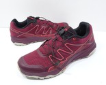 Salomon XA Takeo Trail Running Shoes Womens SIZE 10 Berry Red Quicklace ... - £24.87 GBP