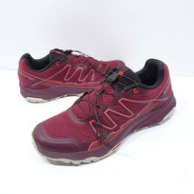 Salomon XA Takeo Trail Running Shoes Womens SIZE 10 Berry Red Quicklace ... - £24.62 GBP
