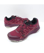 Salomon XA Takeo Trail Running Shoes Womens SIZE 10 Berry Red Quicklace ... - £24.76 GBP