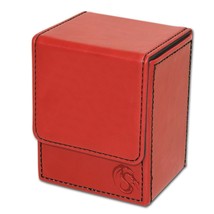 24 BCW Padded Leatherette Deck Case LX Red - £67.48 GBP
