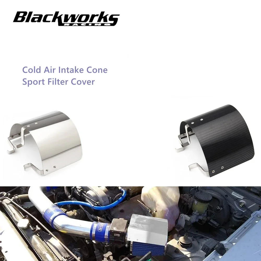 Universal Car Cold Air Intake Cone Sport Air Filter Cover Motion Air Filter - £12.25 GBP+
