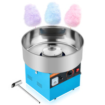 VEVOR Cotton Candy Machine Commercial, 1000W Electric Blue Candy Floss M... - $85.99