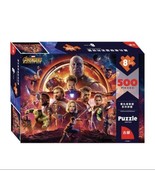 Marvel Avengers Infinity War 500 Piece Puzzle 3837 GUBU New in Sealed Bo... - $26.59