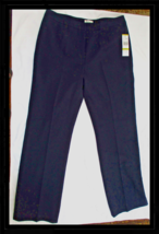Le Suit Ladies Navy Dress Slacks Size 14 38  x 32 - $19.79
