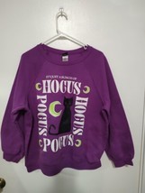 Disneys Hocus Pocus Womens Purple Sweat Shirt Size XXL - £11.54 GBP