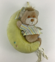 Teddy Beddy Bear Plush Stuffed Animal 10&quot; Hanging Moon Stars Vintage 1983 Dakin - £65.90 GBP