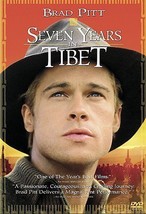 Seven Years In Tibet Dvd Brad Pitt, David Thewlis, Bd Wong, Mako-TESTED-VINTAGE - £6.52 GBP
