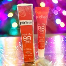 Purlisse Blush Glow BB Cheek Color in Vivid Coral 0.34 oz New In Box Ful... - £12.94 GBP